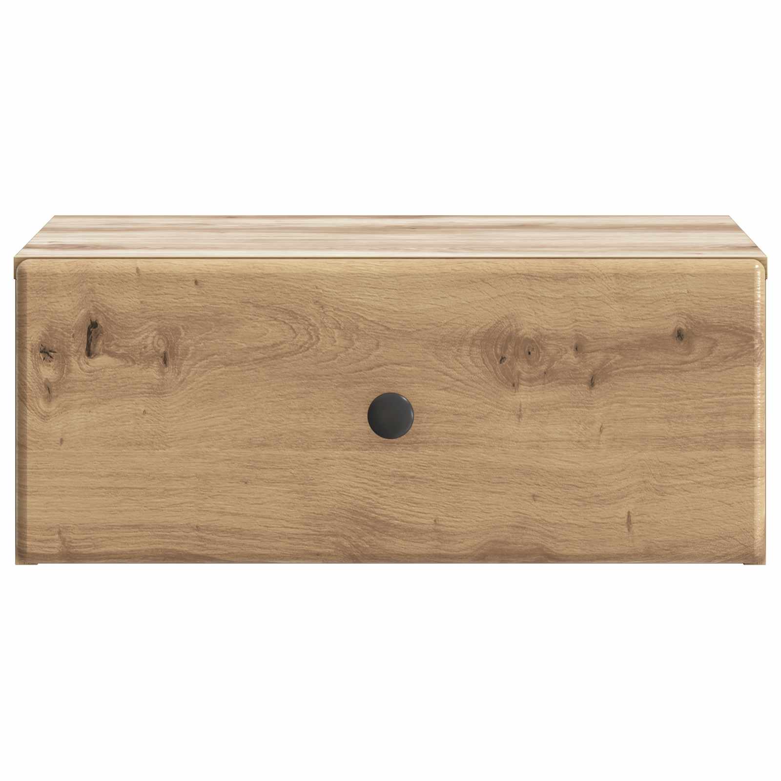 vidaXL Wisząca Szafka Nocna z szufladą Dąb artisan 49 x 34,5 x 20 cm