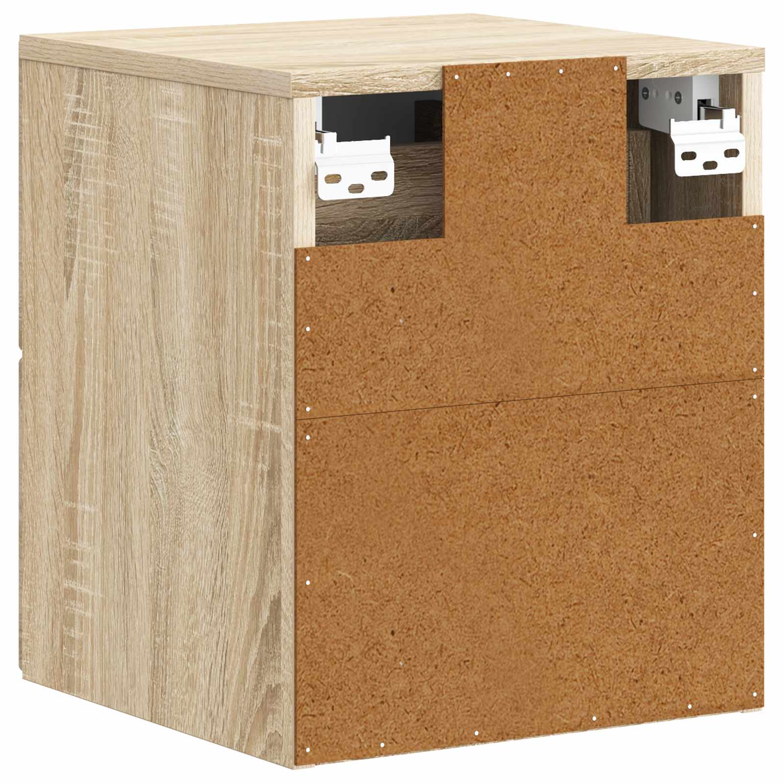 vidaXL Wisząca Szafka Nocna 2 pcs dąb Sonoma 34,5 x 33 x 40 cm