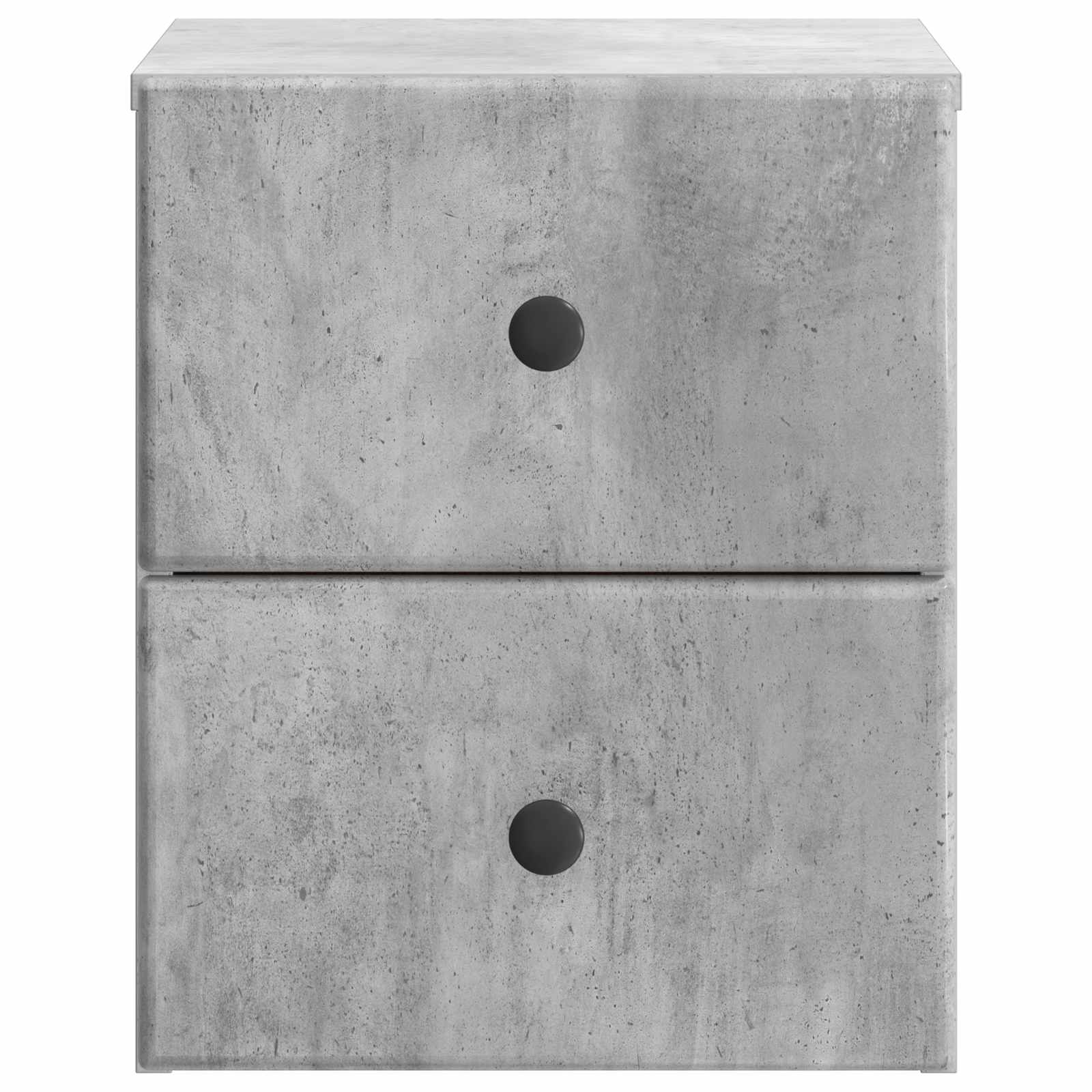 vidaXL Wisząca Szafka Nocna Betonowy szary 34,5 x 33 x 40 cm