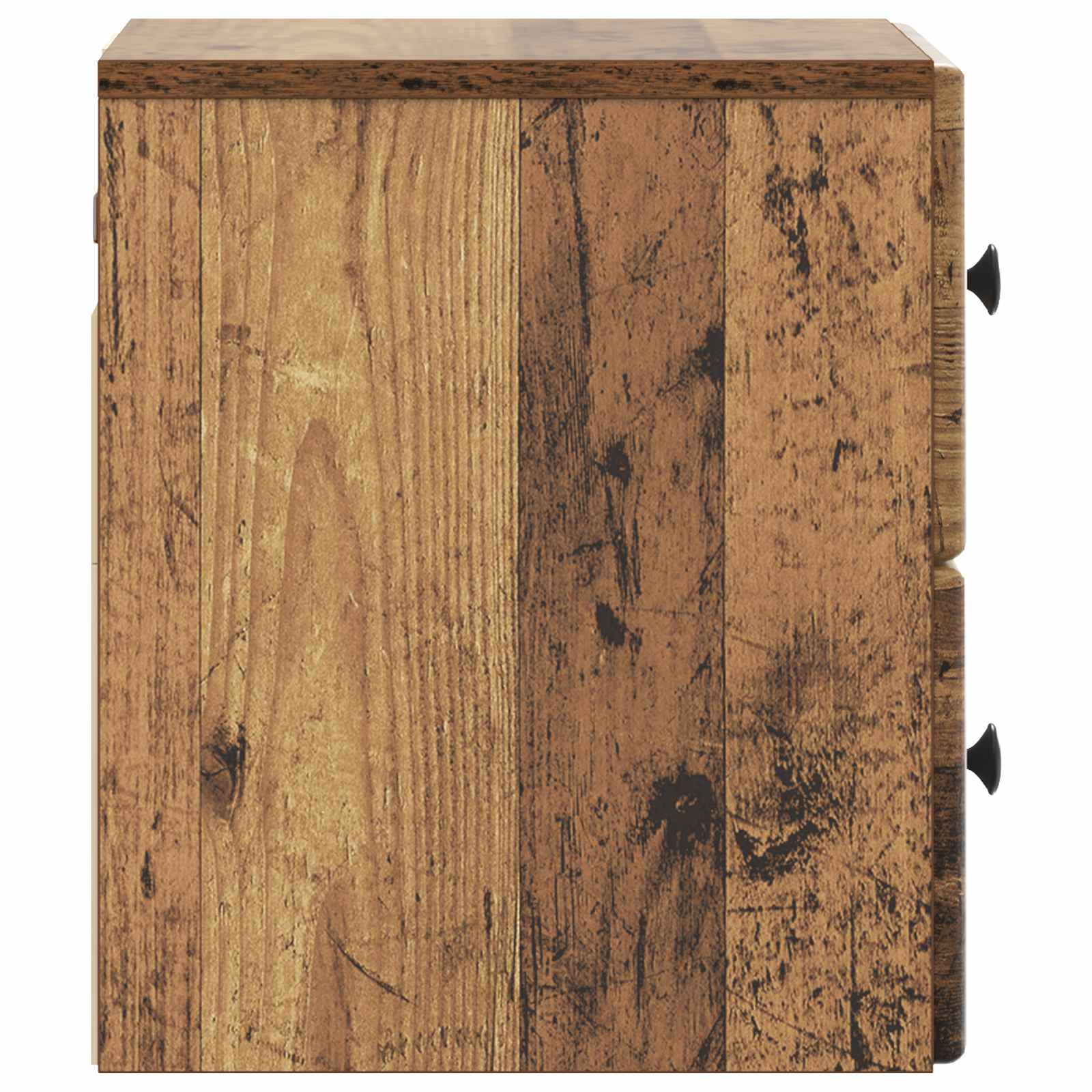 vidaXL Wisząca Szafka Nocna 2 pcs Stare drewno 34,5 x 33 x 40 cm