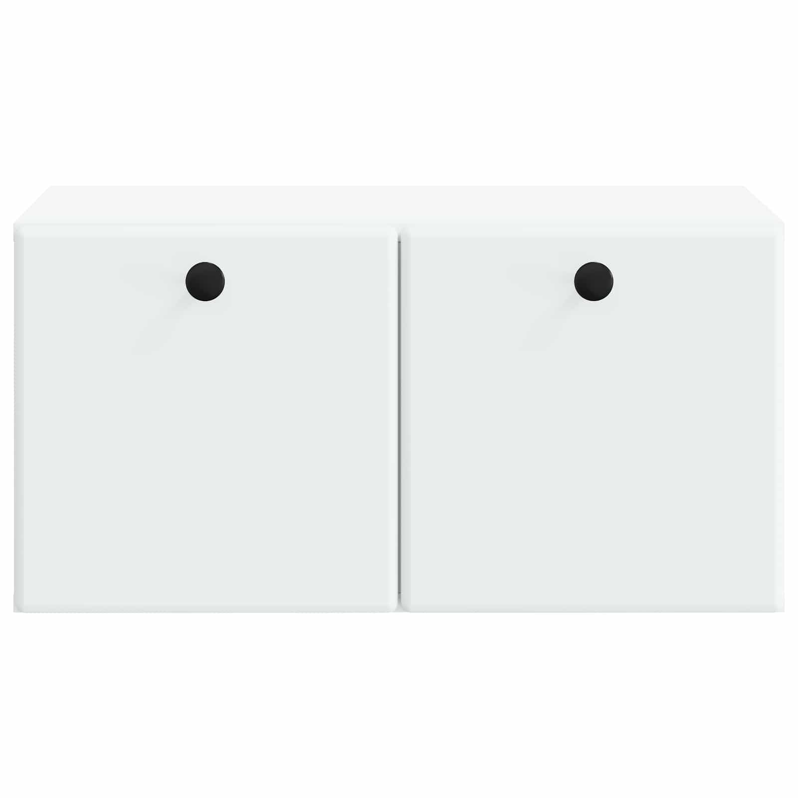vidaXL Szafka RTV montowana na ścianie 59,5 x 41 x 30 cm Biały