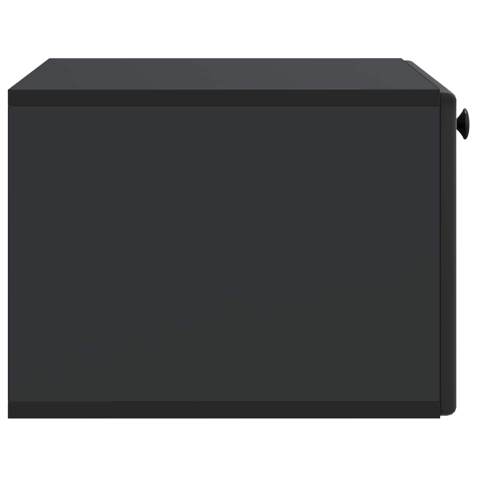 vidaXL Szafka RTV montowana na ścianie 59,5 x 41 x 30 cm Czarny