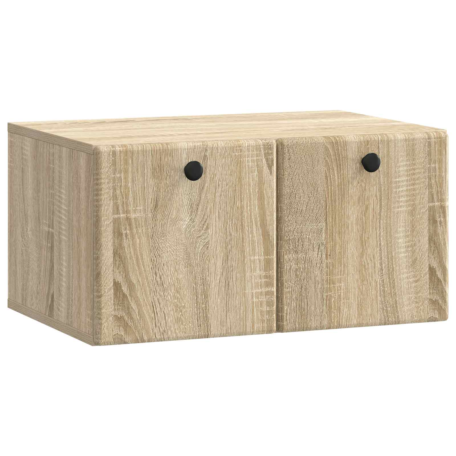 vidaXL Szafka RTV montowana na ścianie 59,5 x 41 x 30 cm dąb Sonoma