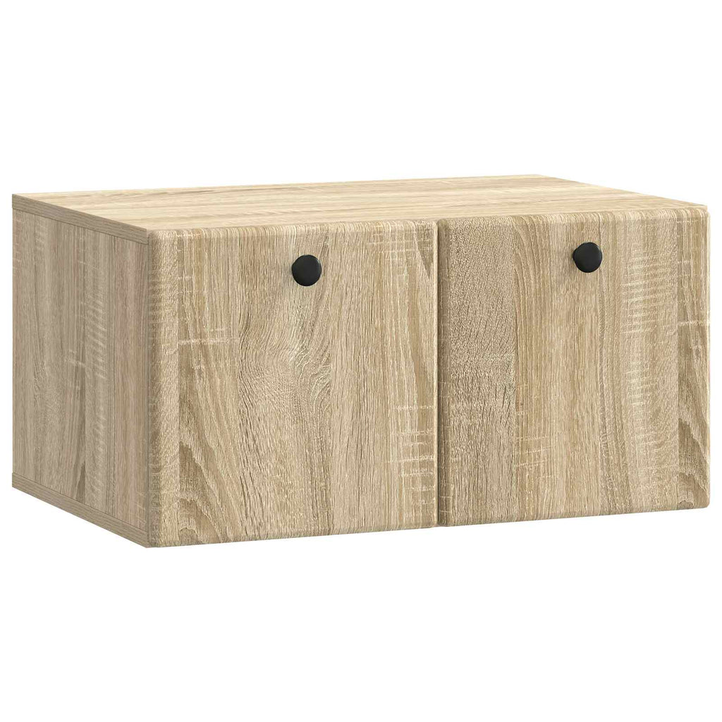 vidaXL Szafka RTV montowana na ścianie 59,5 x 41 x 30 cm dąb Sonoma