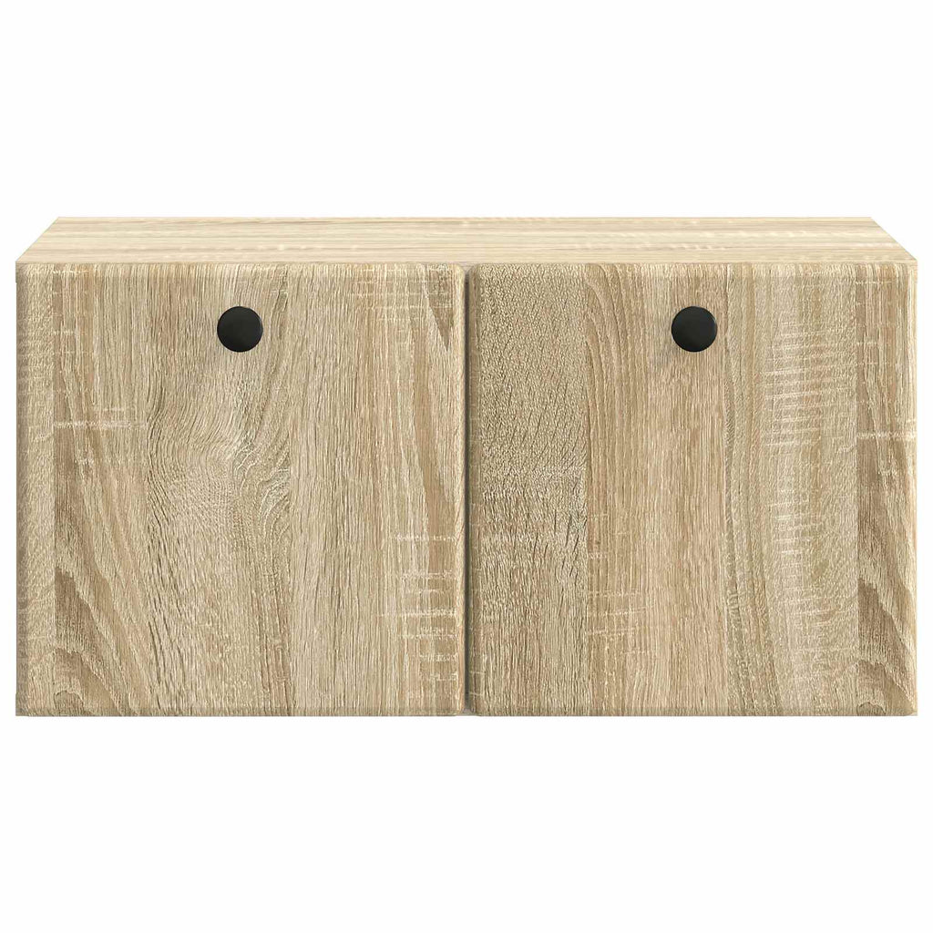 vidaXL Szafka RTV montowana na ścianie 59,5 x 41 x 30 cm dąb Sonoma