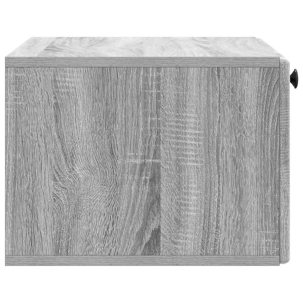 vidaXL Szafka RTV montowana na ścianie 59,5 x 41 x 30 cm Szary Sonoma