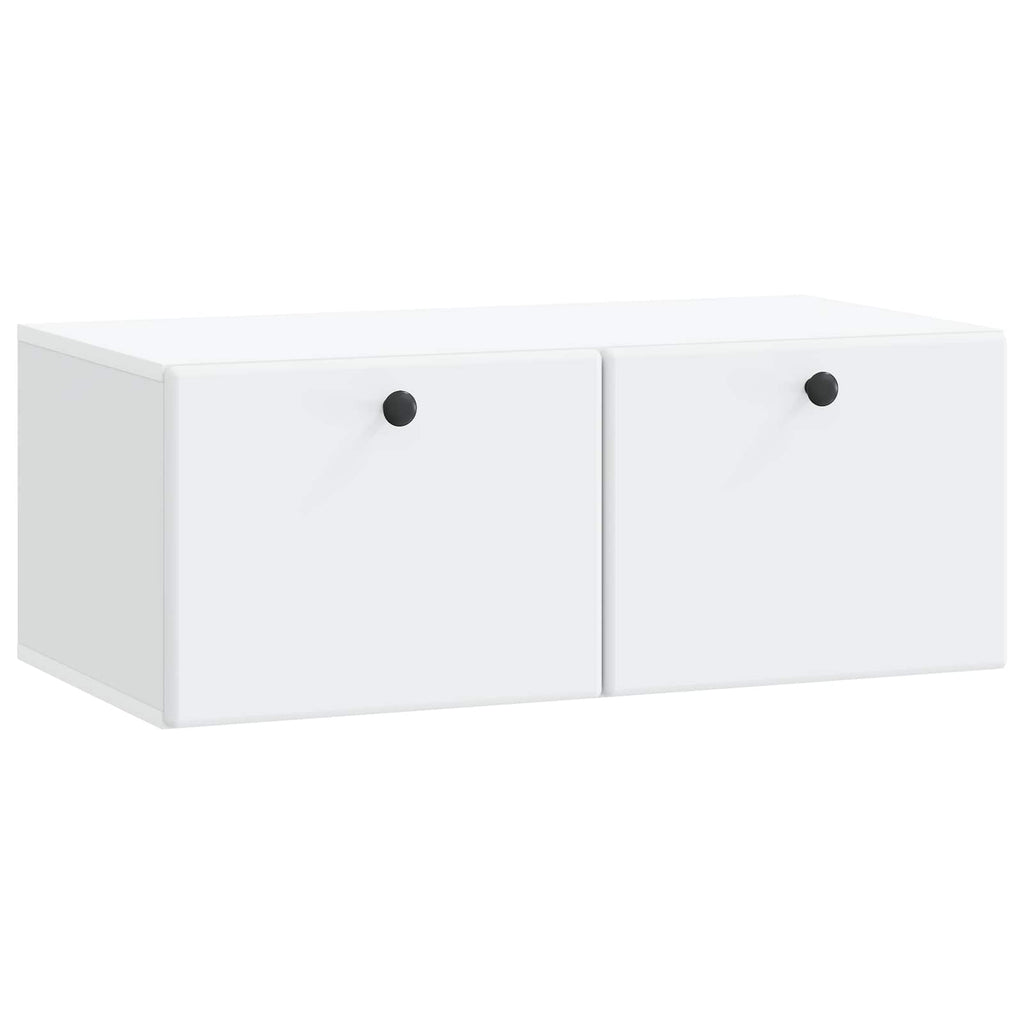 vidaXL Szafka RTV montowana na ścianie 78,5 x 41 x 30 cm Biały