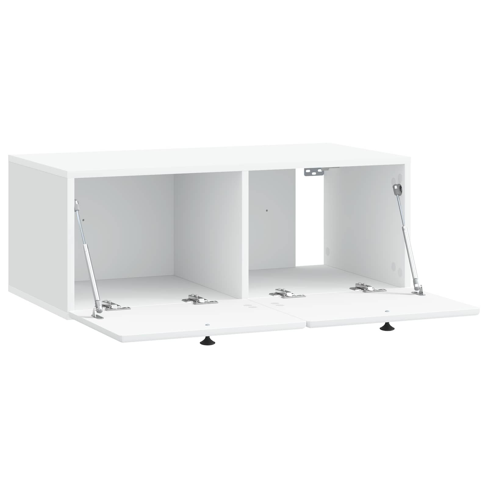 vidaXL Szafka RTV montowana na ścianie 78,5 x 41 x 30 cm Biały