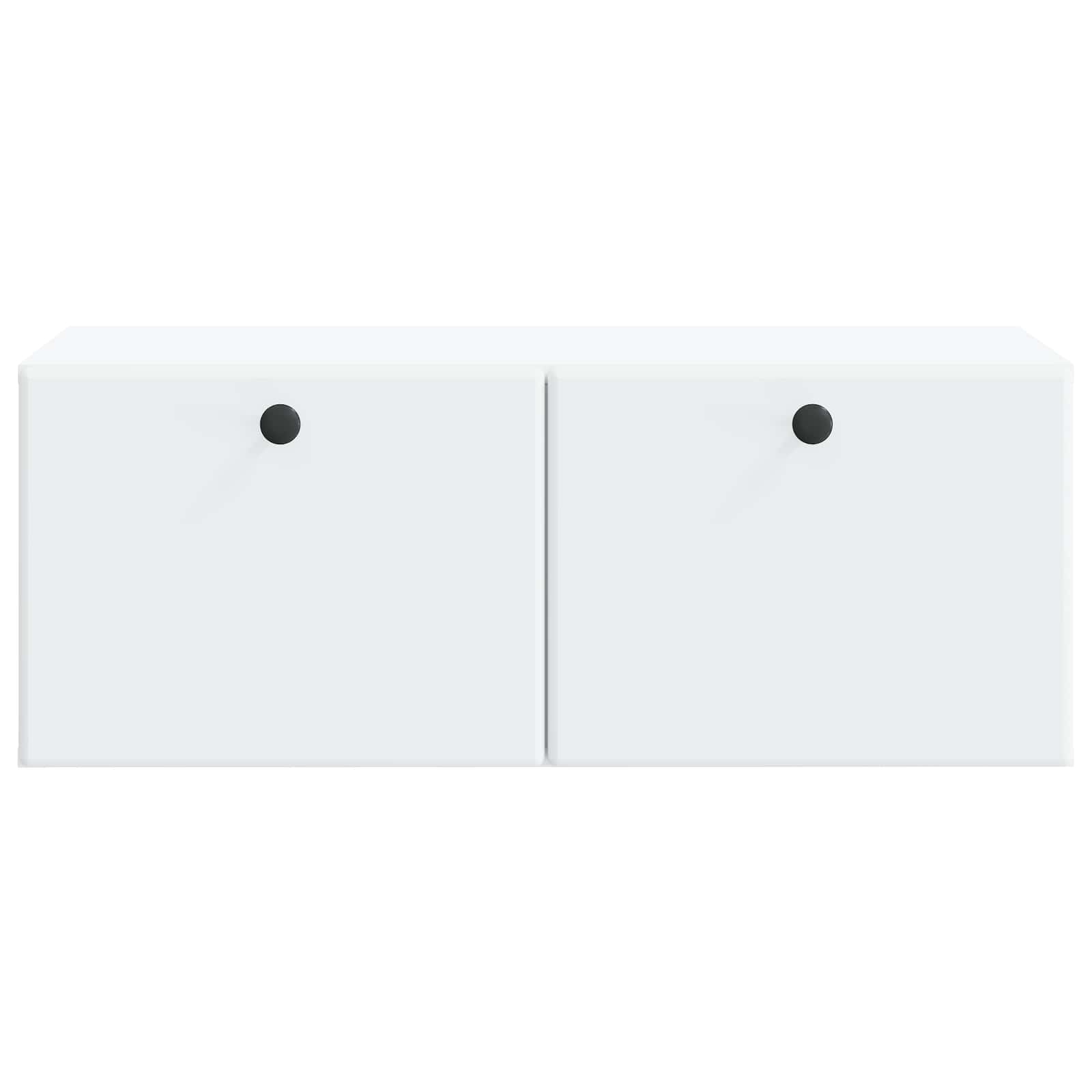vidaXL Szafka RTV montowana na ścianie 78,5 x 41 x 30 cm Biały