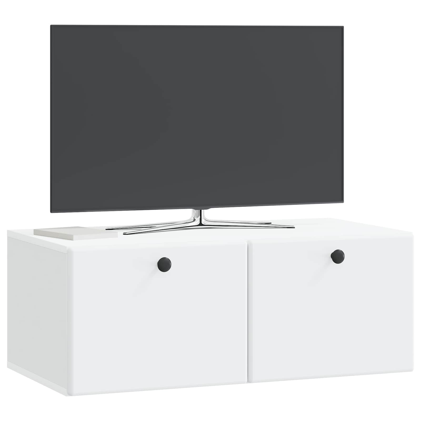 vidaXL Szafka RTV montowana na ścianie 78,5 x 41 x 30 cm Biały