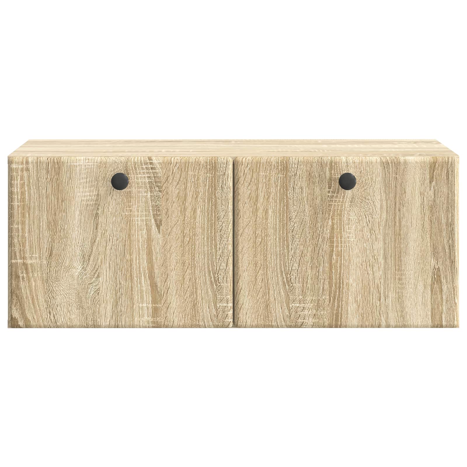 vidaXL Szafka RTV montowana na ścianie 78,5 x 41 x 30 cm dąb Sonoma