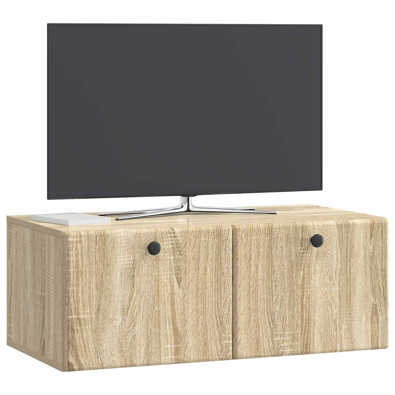 vidaXL Szafka RTV montowana na ścianie 78,5 x 41 x 30 cm dąb Sonoma
