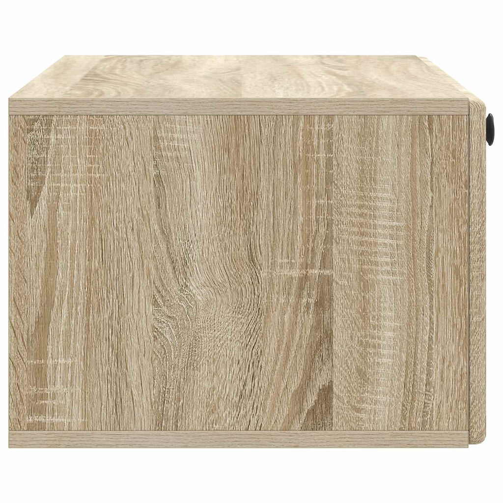 vidaXL Szafka RTV montowana na ścianie 78,5 x 41 x 30 cm dąb Sonoma