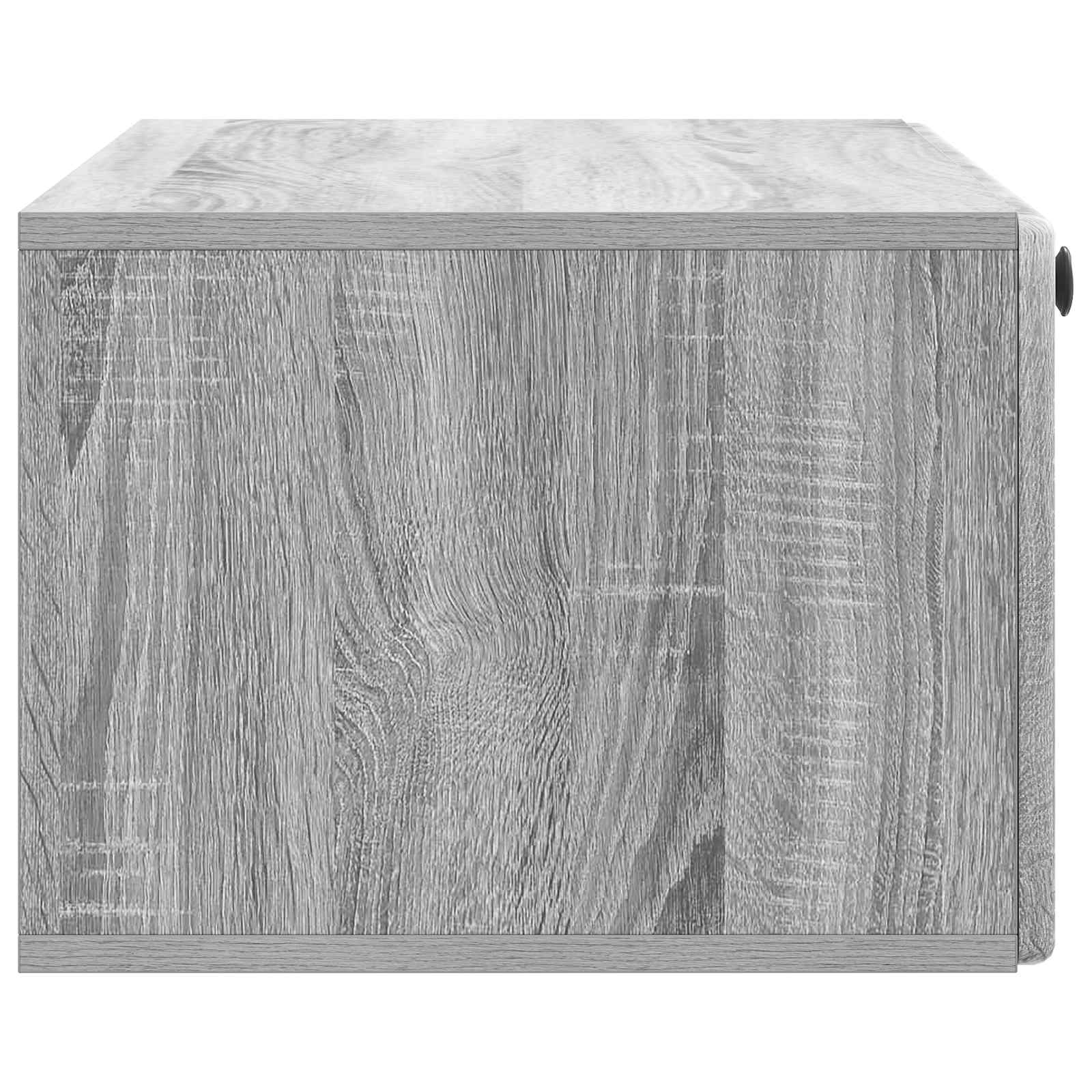 vidaXL Szafka RTV montowana na ścianie 78,5 x 41 x 30 cm Szary Sonoma