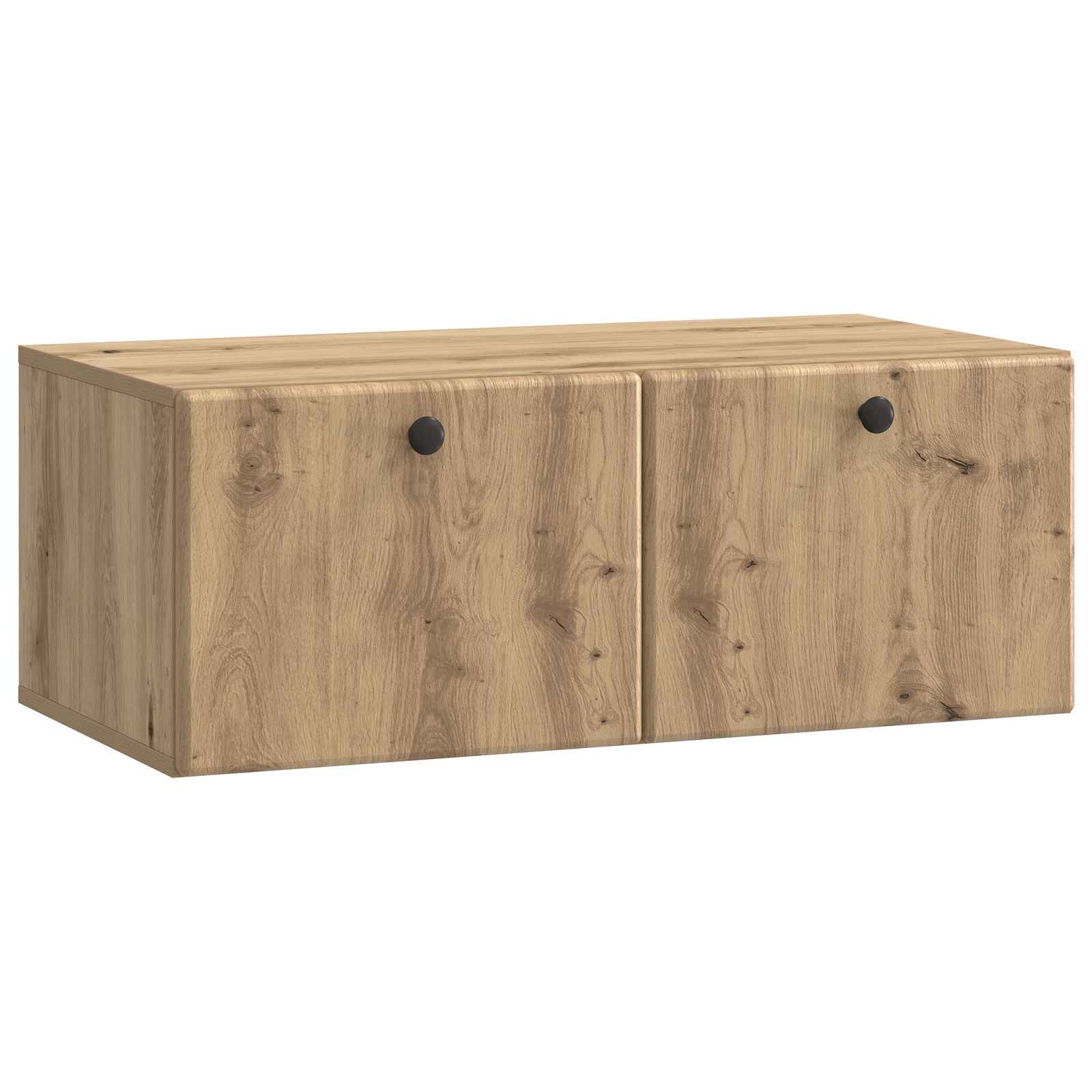 vidaXL Szafka RTV montowana na ścianie 78,5 x 41 x 30 cm Dąb artisan