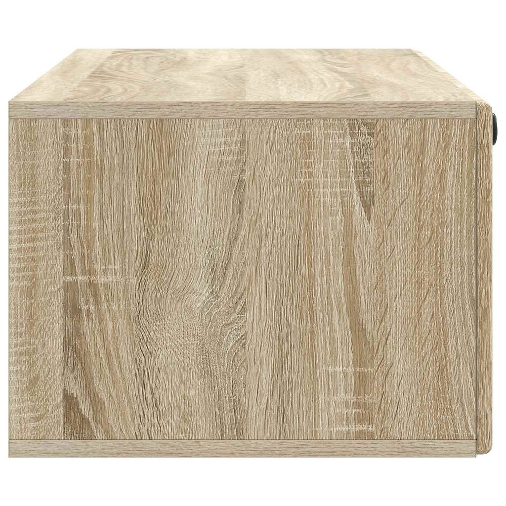 vidaXL Szafka RTV montowana na ścianie 98 x 41 x 30 cm dąb Sonoma