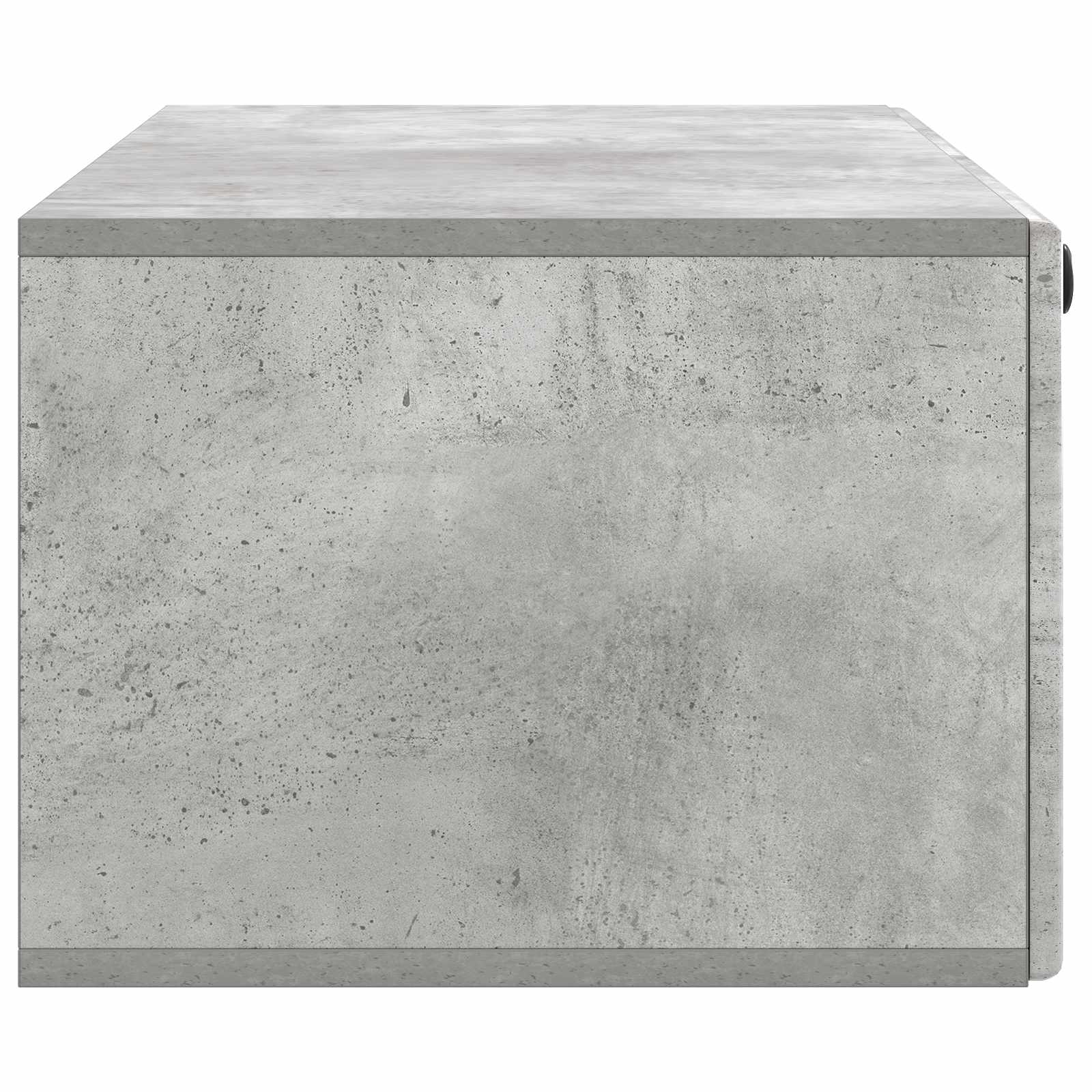 vidaXL Szafka RTV montowana na ścianie 98 x 41 x 30 cm Betonowy szary