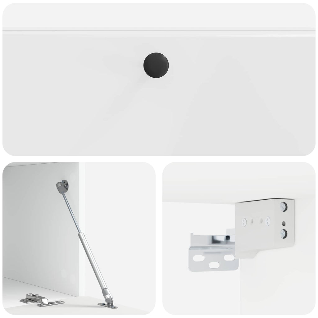 vidaXL Szafka RTV montowana na ścianie 98 x 41 x 30 cm