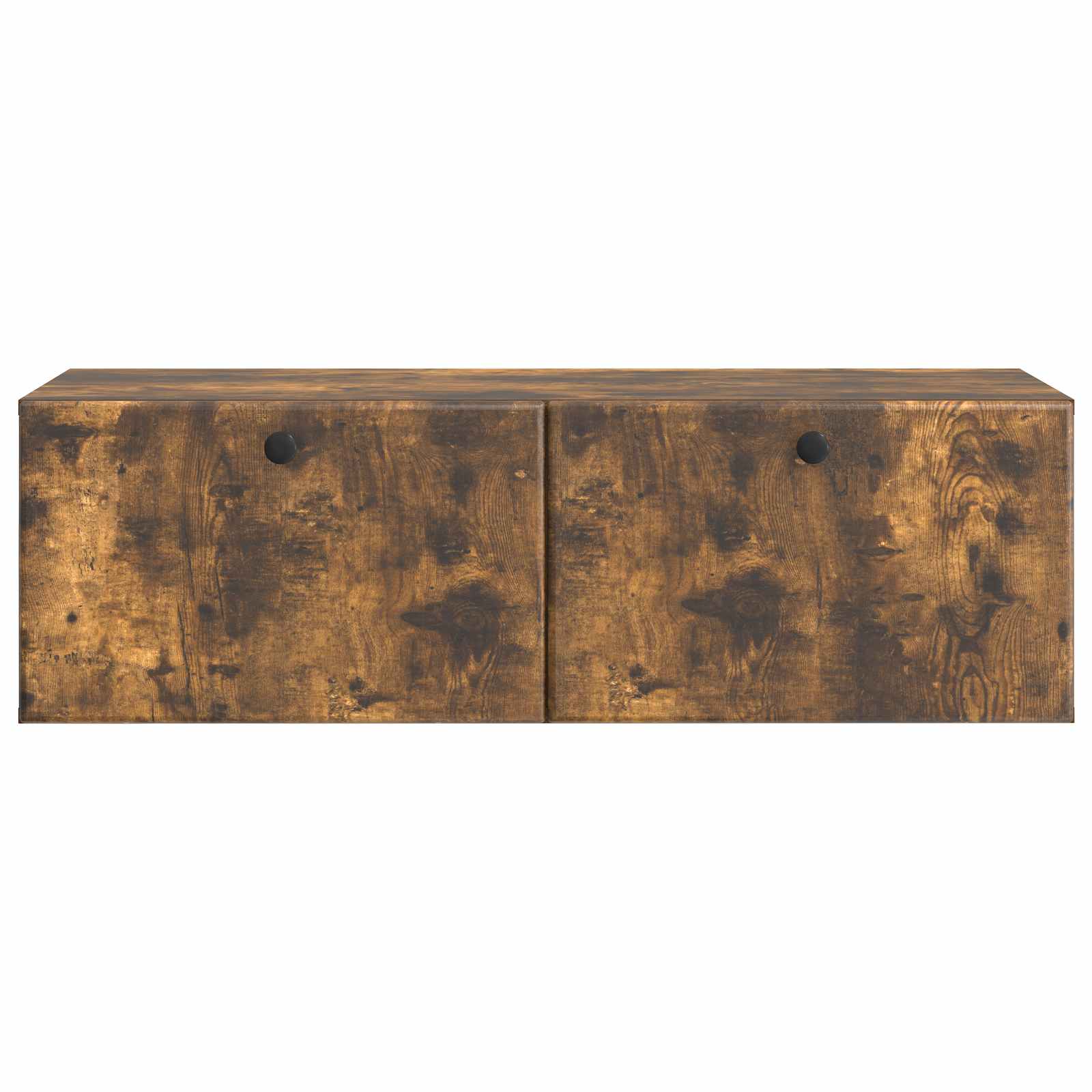 vidaXL Szafka RTV montowana na ścianie 98 x 41 x 30 cm Dąb wędzony