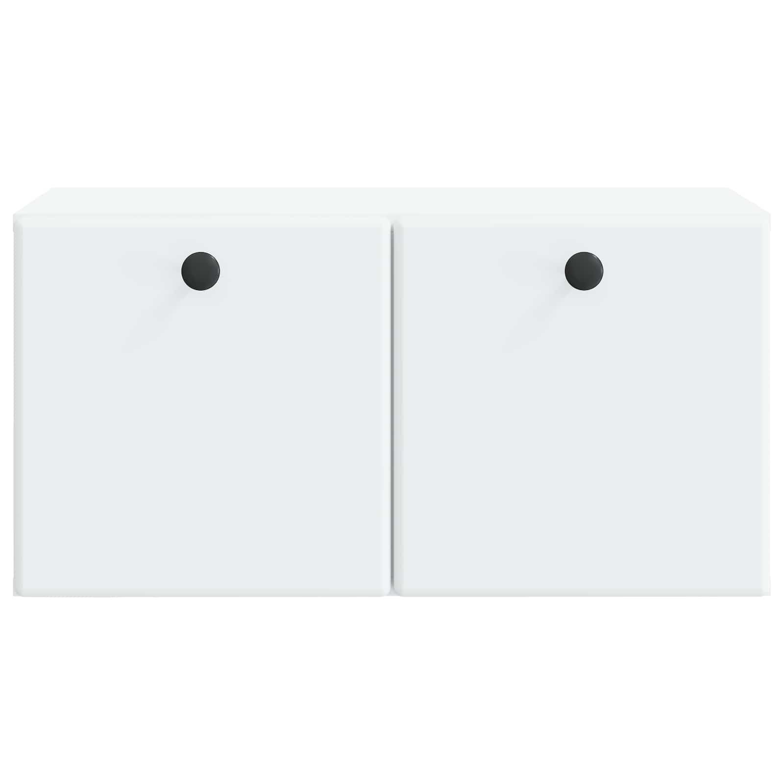 vidaXL Szafka RTV montowana na ścianie 59,5 x 31 x 30 cm Biały