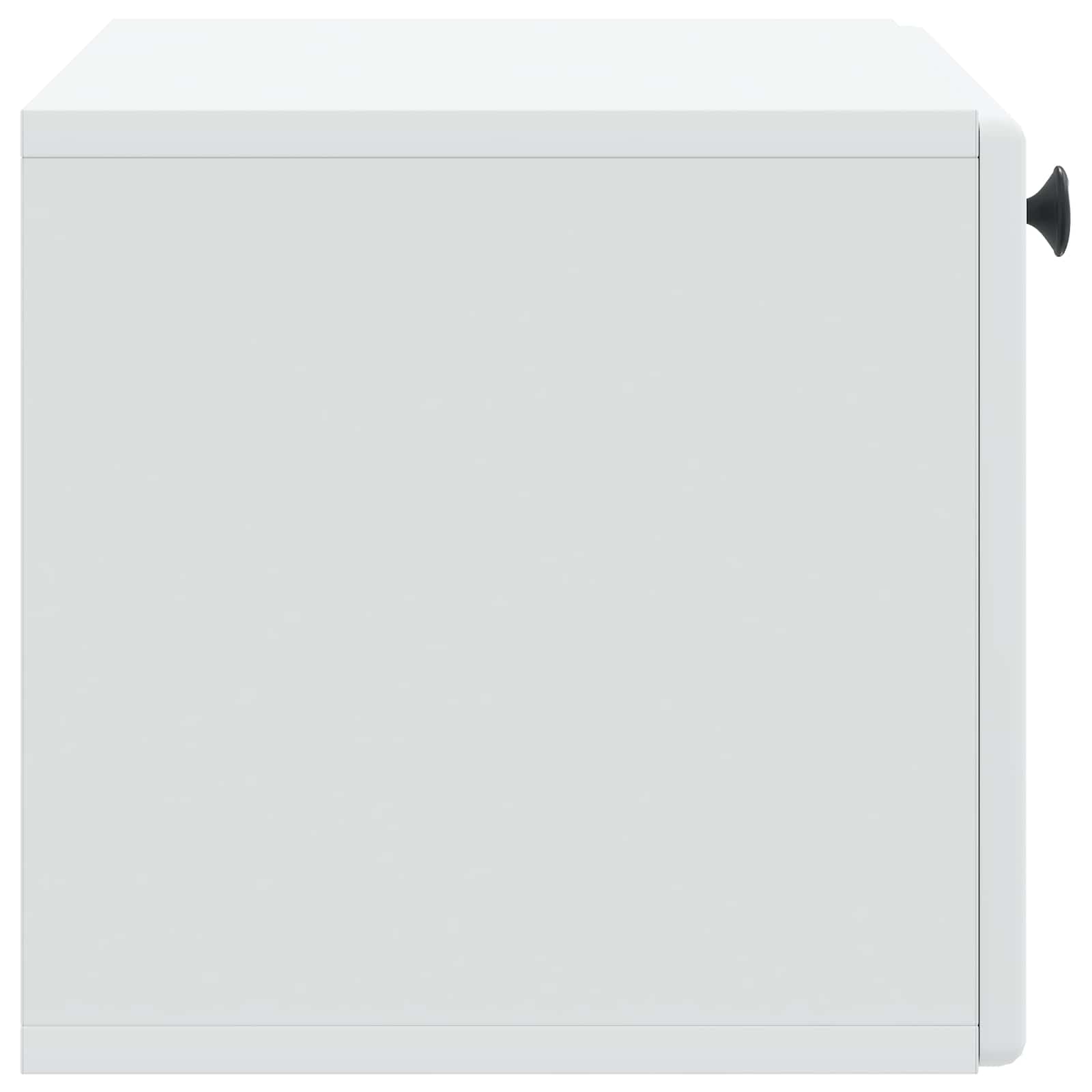 vidaXL Szafka RTV montowana na ścianie 59,5 x 31 x 30 cm Biały