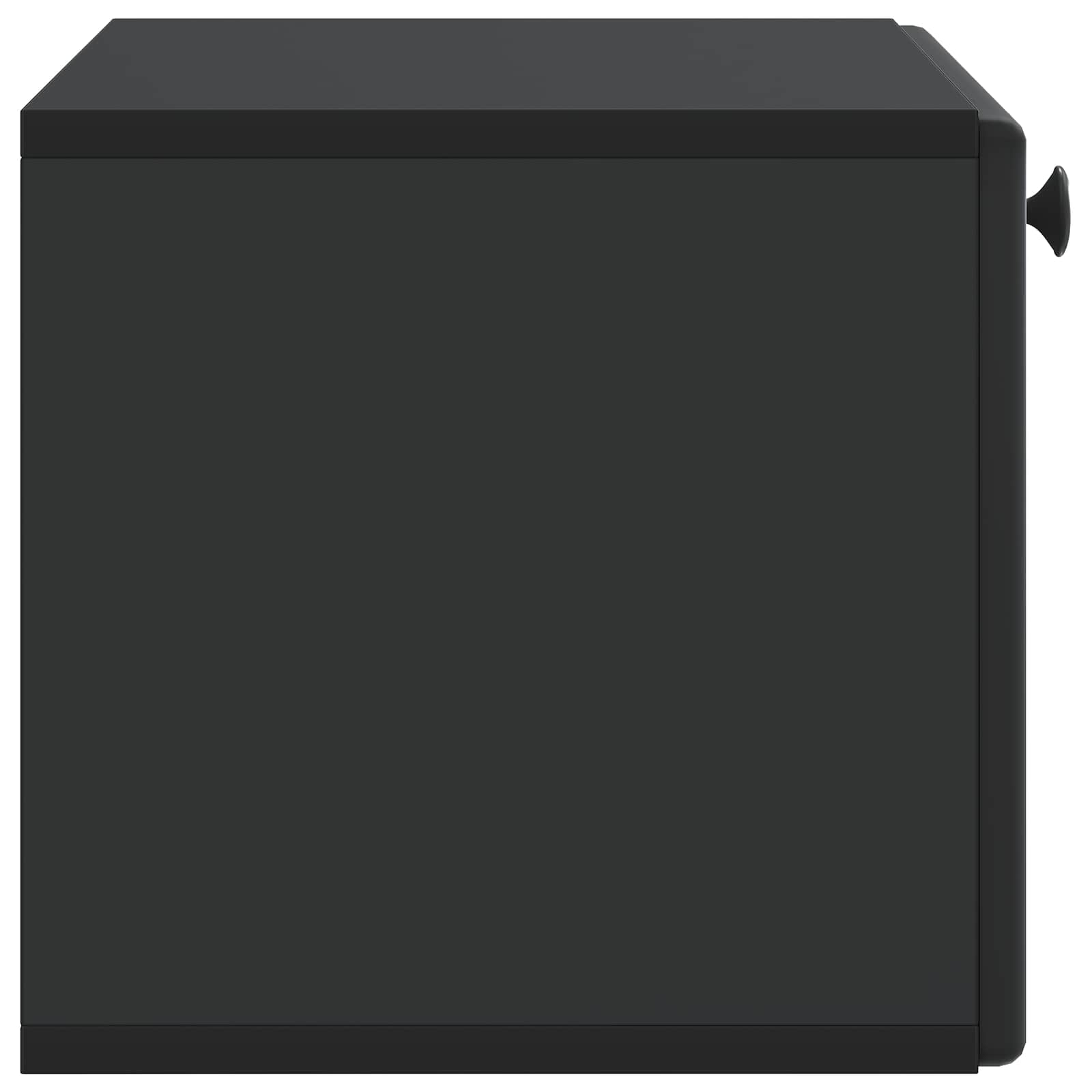 vidaXL Szafka RTV montowana na ścianie 59,5 x 31 x 30 cm Czarny
