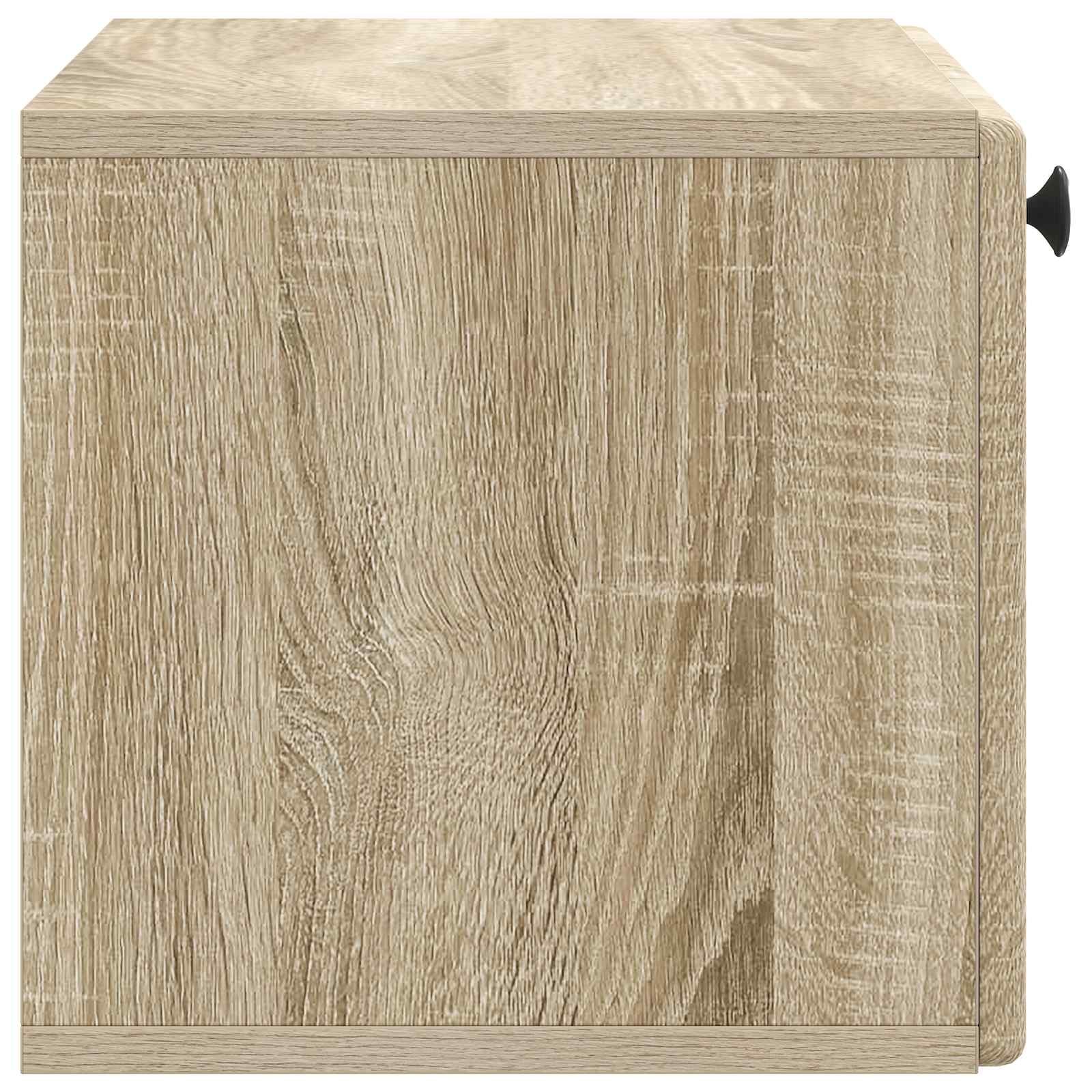 vidaXL Szafka RTV montowana na ścianie 59,5 x 31 x 30 cm dąb Sonoma