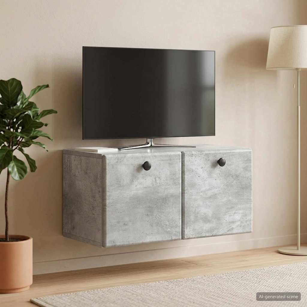vidaXL Szafka RTV montowana na ścianie 59,5 x 31 x 30 cm