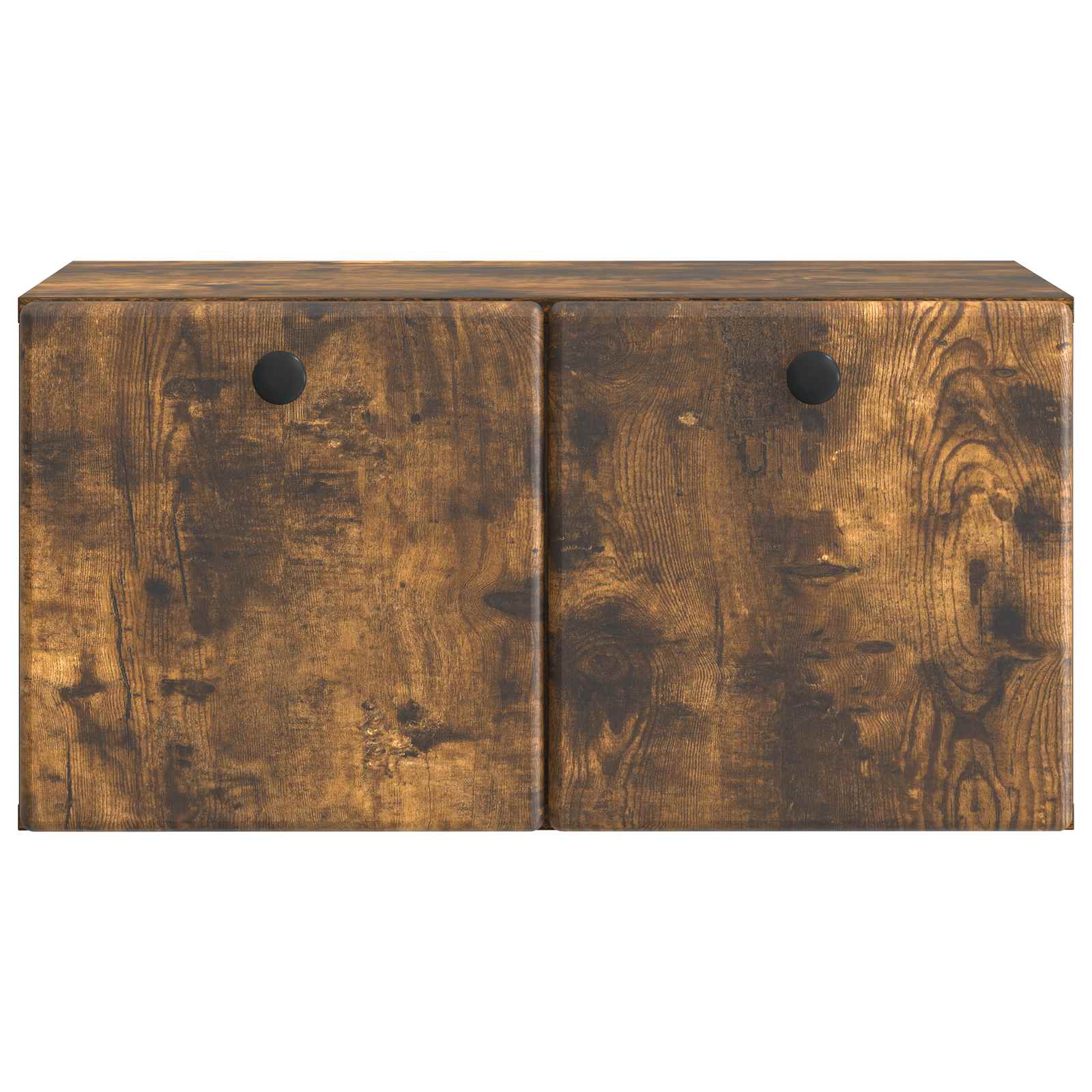 vidaXL Szafka RTV montowana na ścianie 59,5 x 31 x 30 cm Dąb wędzony