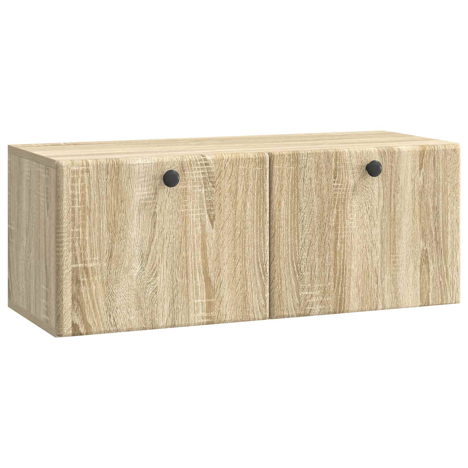 vidaXL Szafka RTV montowana na ścianie 78,5 x 31 x 30 cm dąb Sonoma