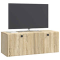 vidaXL Szafka RTV montowana na ścianie 78,5 x 31 x 30 cm dąb Sonoma