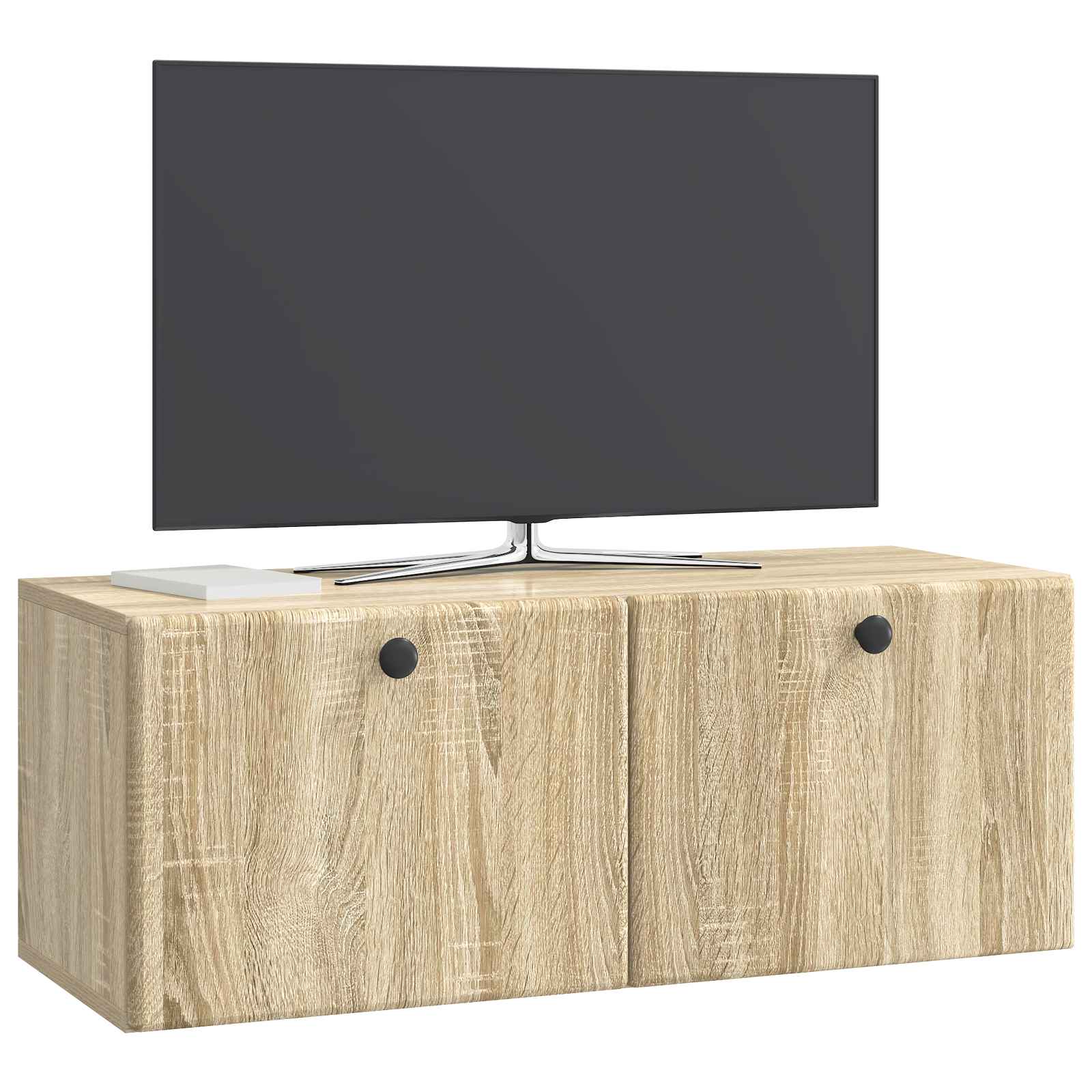 vidaXL Szafka RTV montowana na ścianie 78,5 x 31 x 30 cm dąb Sonoma