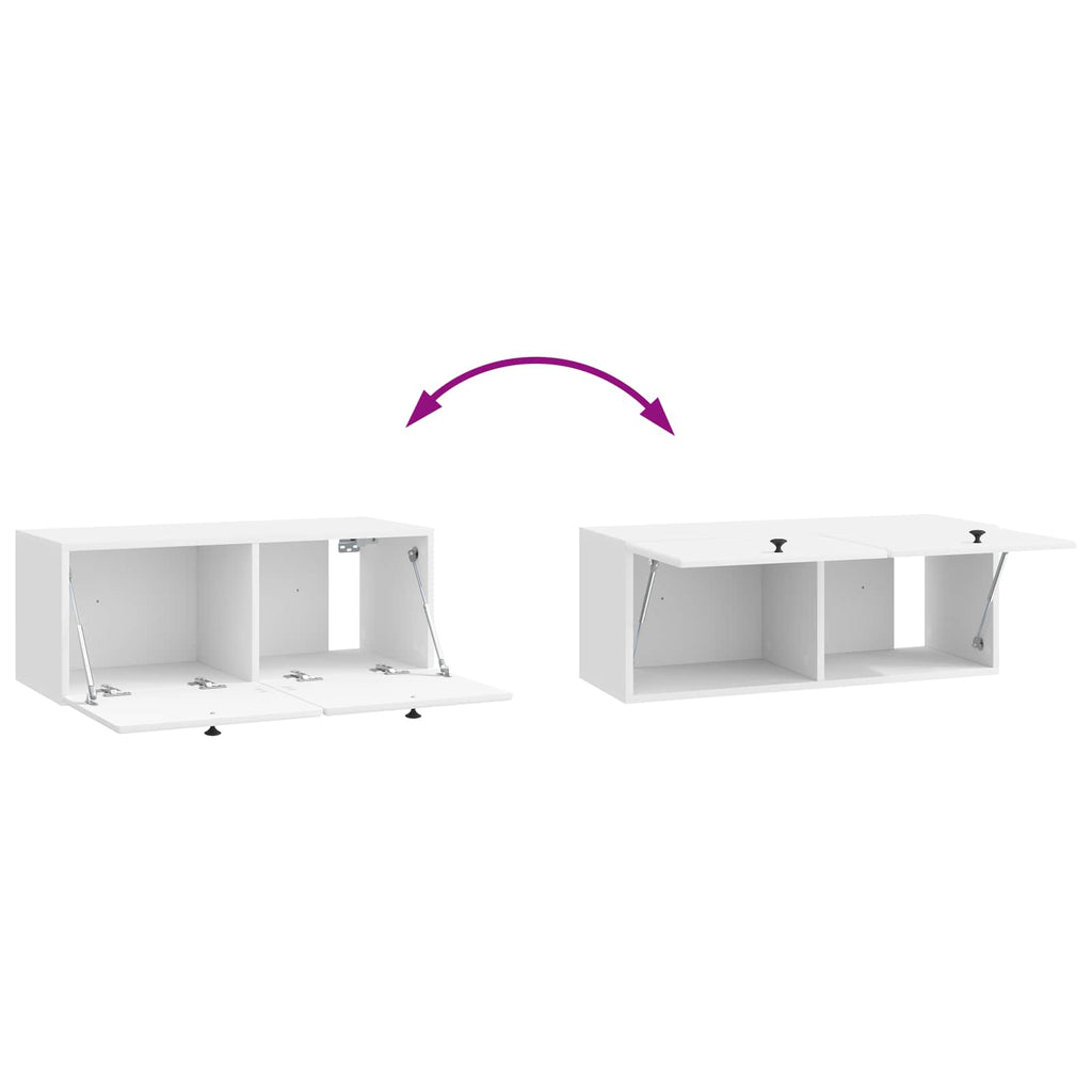 vidaXL Szafka RTV montowana na ścianie 78,5 x 31 x 30 cm