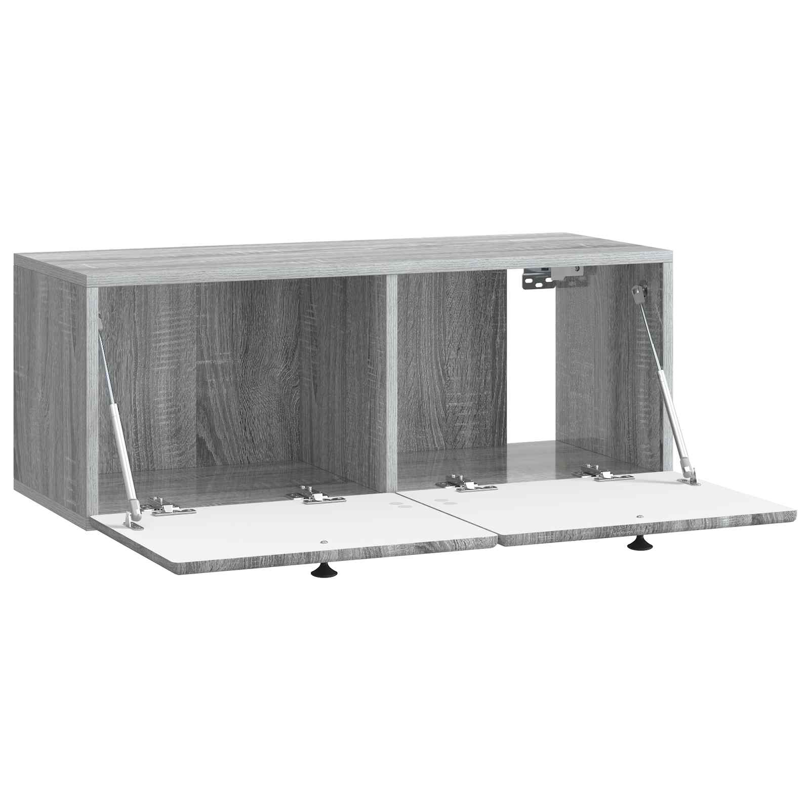 vidaXL Szafka RTV montowana na ścianie 78,5 x 31 x 30 cm Szary Sonoma