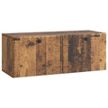 vidaXL Szafka RTV montowana na ścianie 78,5 x 31 x 30 cm Stare drewno