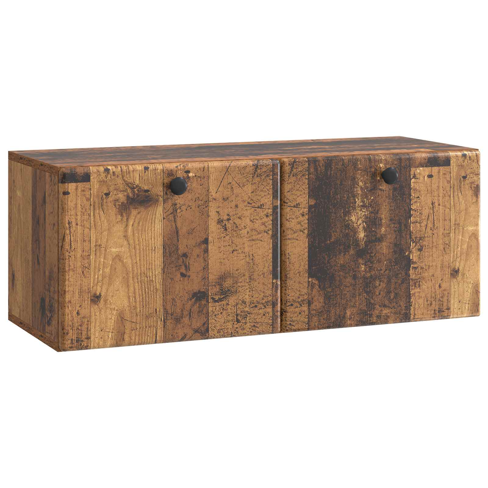 vidaXL Szafka RTV montowana na ścianie 78,5 x 31 x 30 cm Stare drewno