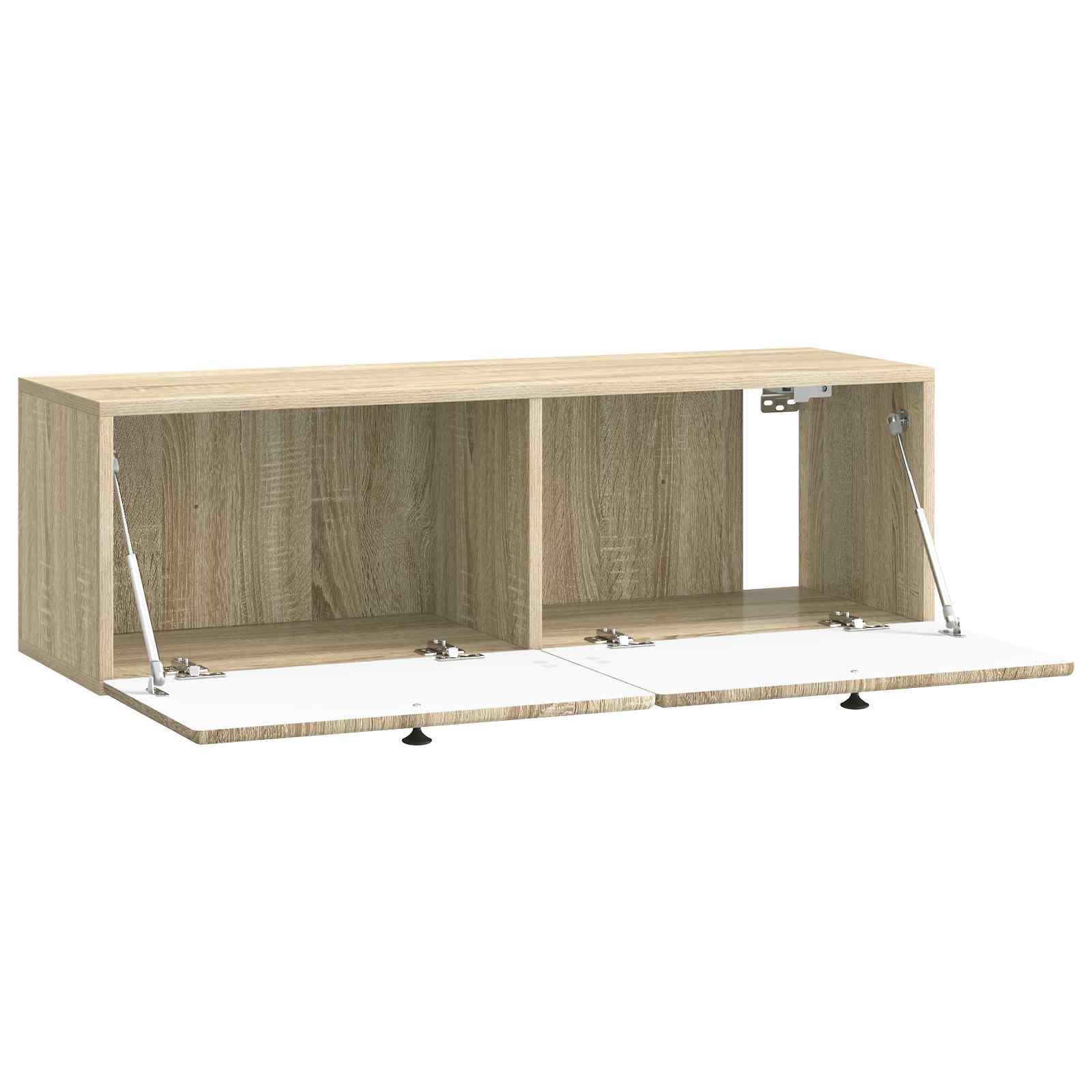 vidaXL Szafka RTV montowana na ścianie 98 x 31 x 30 cm dąb Sonoma
