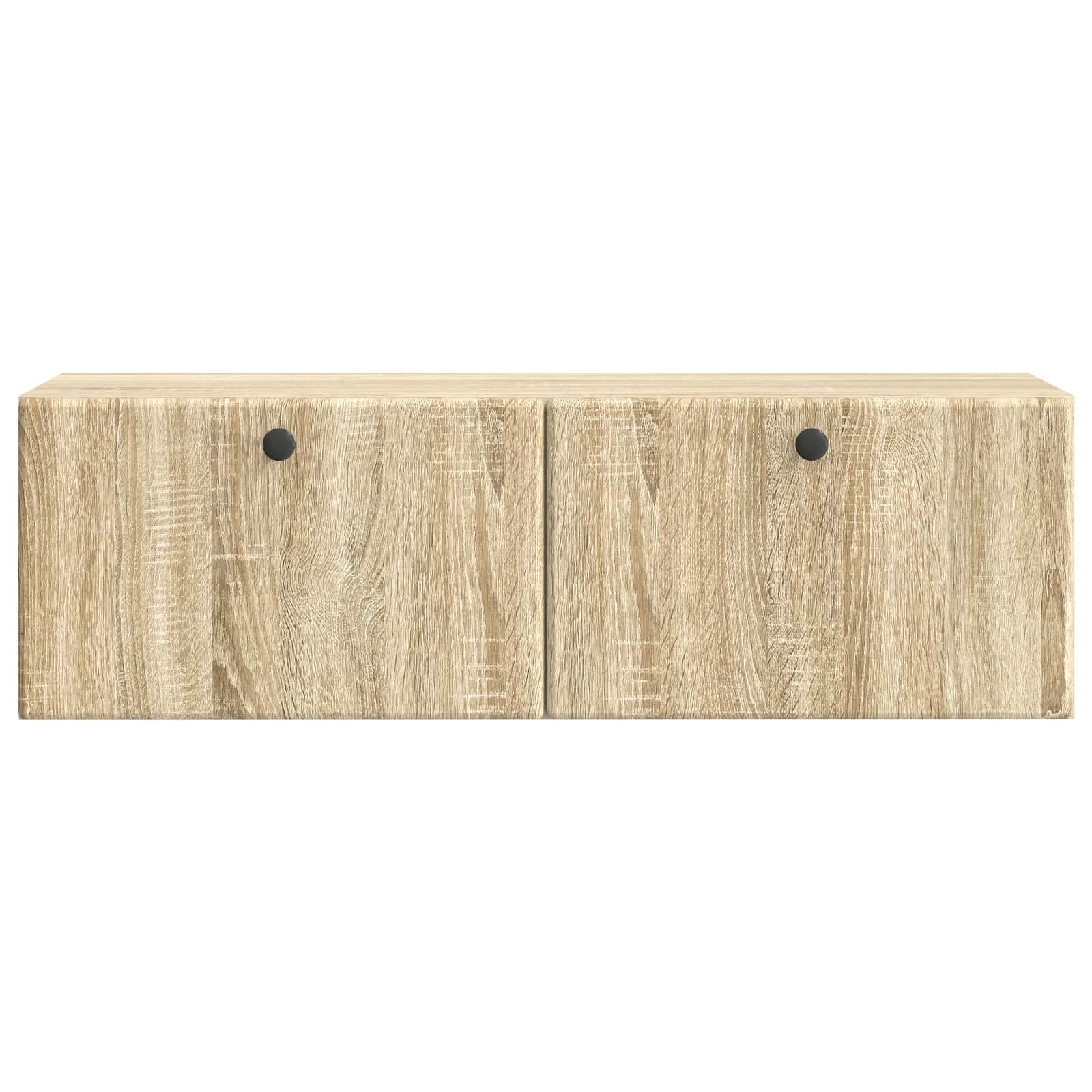 vidaXL Szafka RTV montowana na ścianie 98 x 31 x 30 cm dąb Sonoma