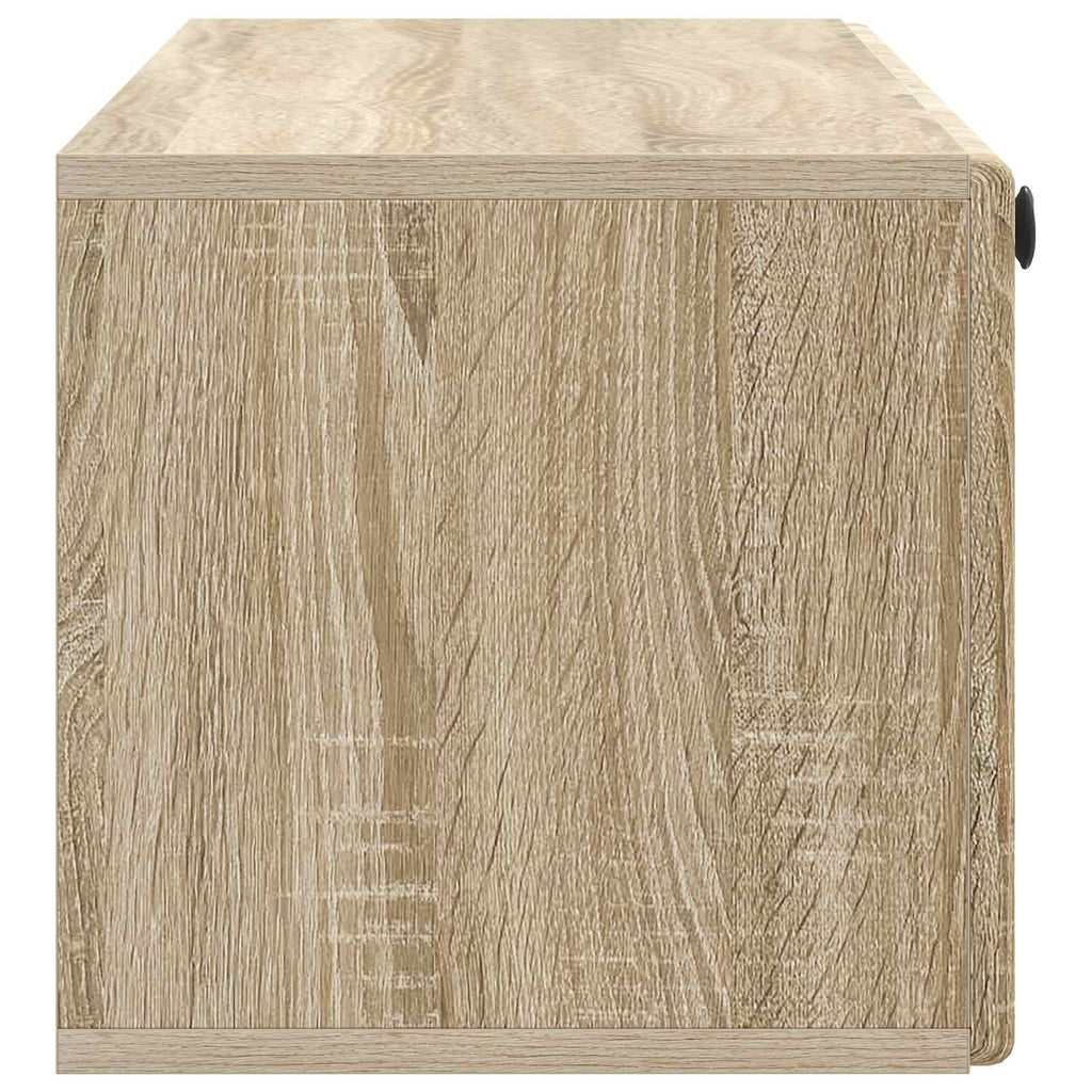vidaXL Szafka RTV montowana na ścianie 98 x 31 x 30 cm dąb Sonoma