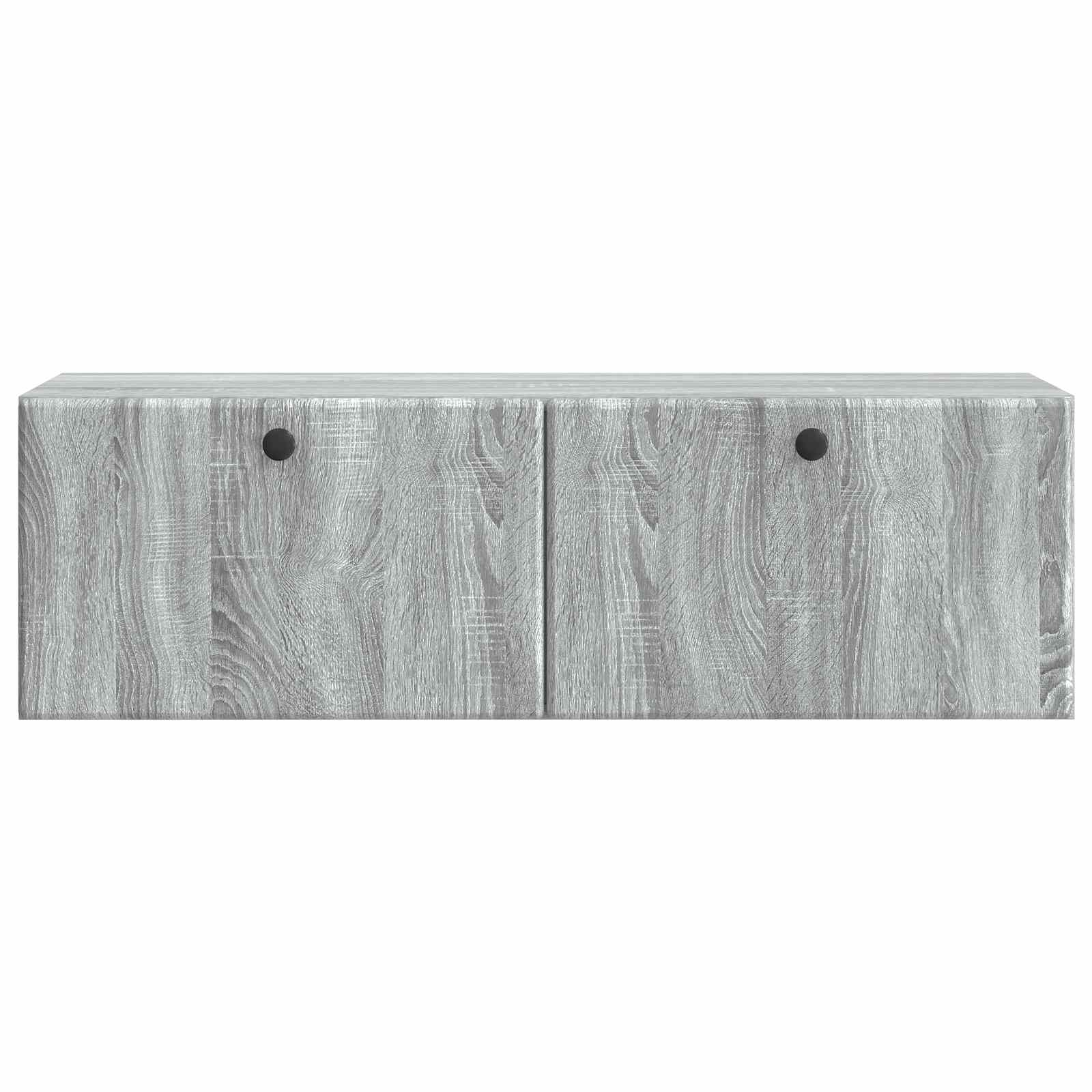 vidaXL Szafka RTV montowana na ścianie 98 x 31 x 30 cm Szary Sonoma