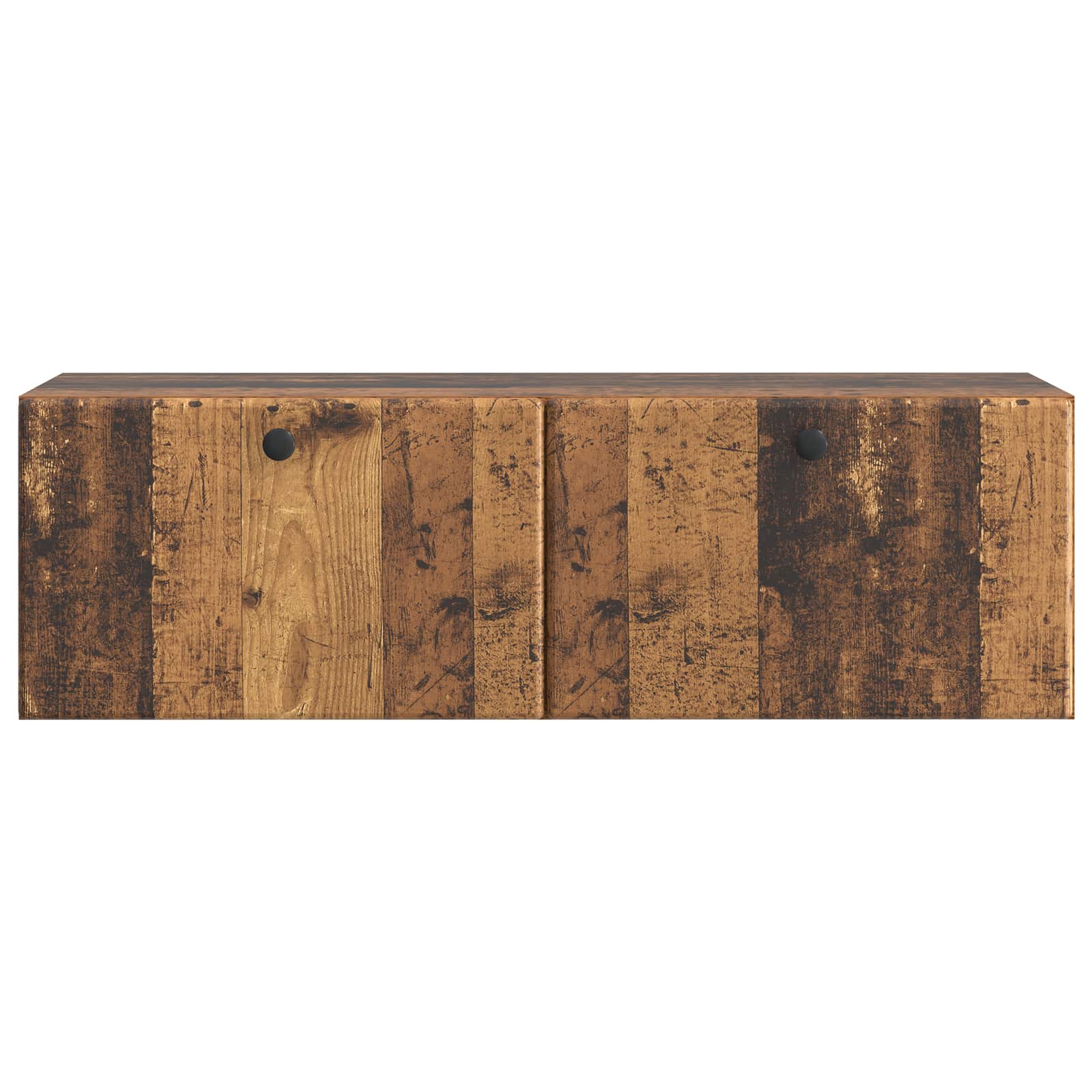 vidaXL Szafka RTV montowana na ścianie 98 x 31 x 30 cm Stare drewno