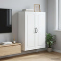 vidaXL Szafka ścienna 66 x 34,5 x 90 cm Drewno inżynieryjne Biały