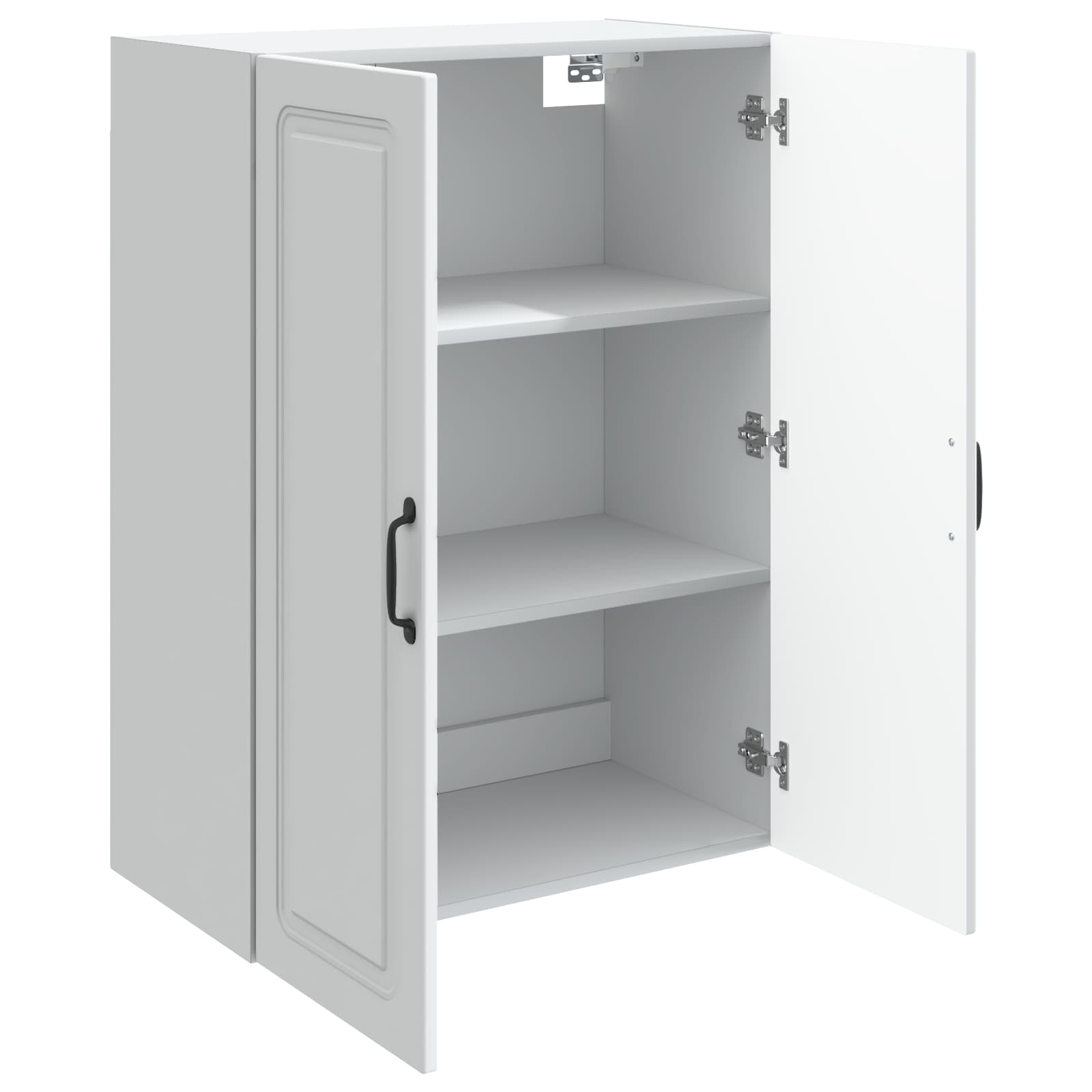 vidaXL Szafka ścienna 66 x 34,5 x 90 cm Drewno inżynieryjne Biały