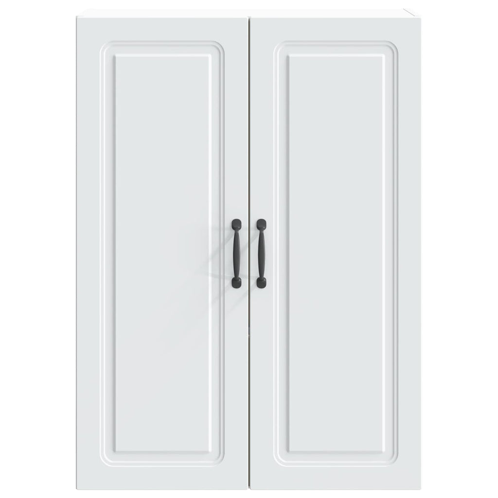 vidaXL Szafka ścienna 66 x 34,5 x 90 cm Drewno inżynieryjne Biały