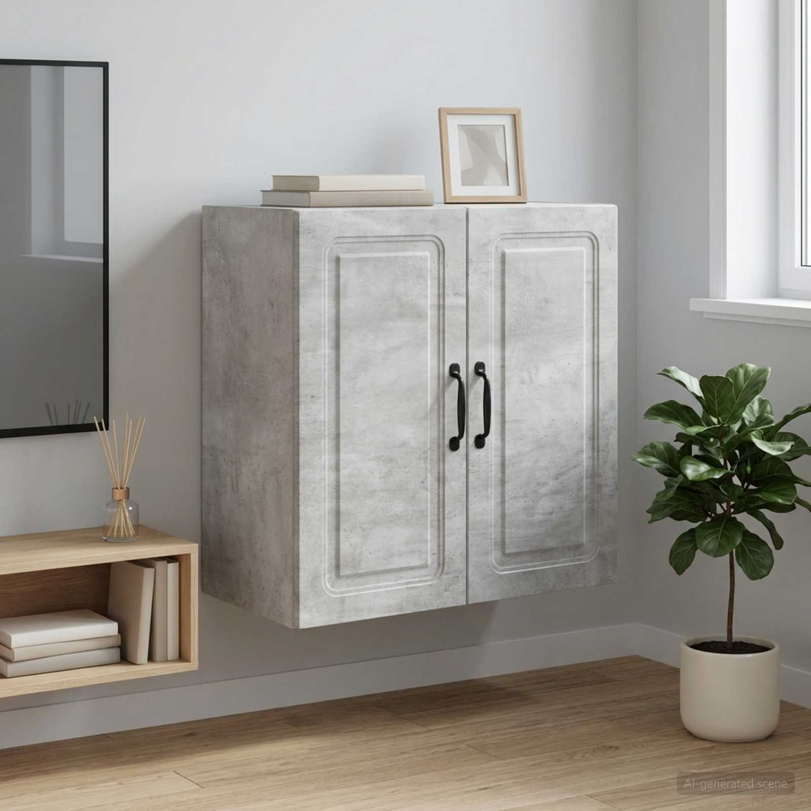 vidaXL Szafka ścienna 59 x 31 x 60 cm Drewno inżynieryjne