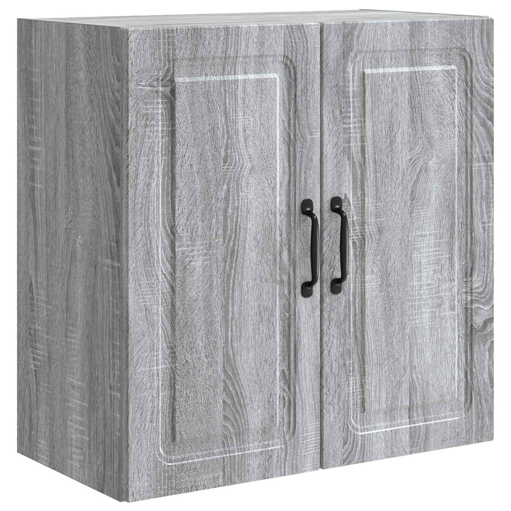 vidaXL Szafka ścienna 59 x 31 x 60 cm Drewno inżynieryjne Szary Sonoma