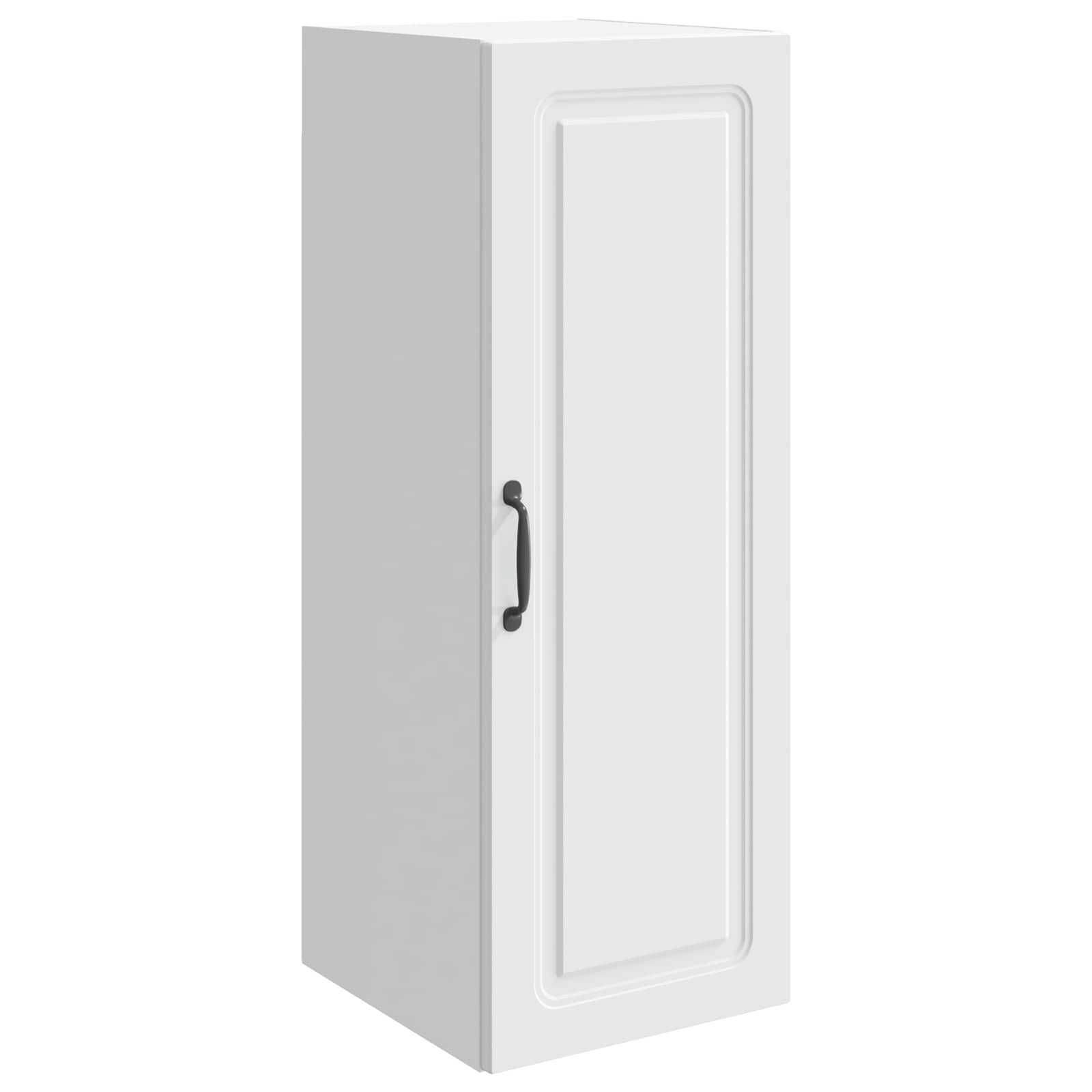 vidaXL Szafka ścienna 33 x 34,5 x 90 cm Drewno inżynieryjne Biały