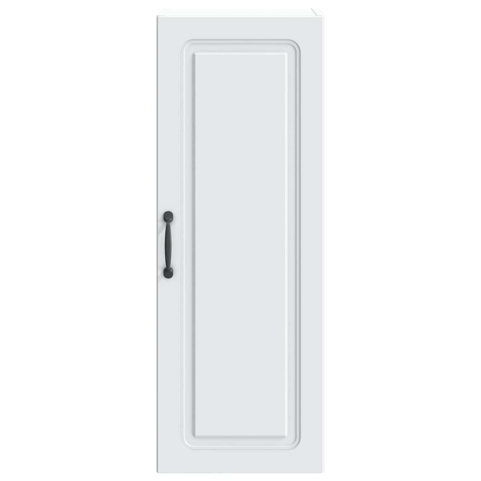 vidaXL Szafka ścienna 33 x 34,5 x 90 cm Drewno inżynieryjne Biały