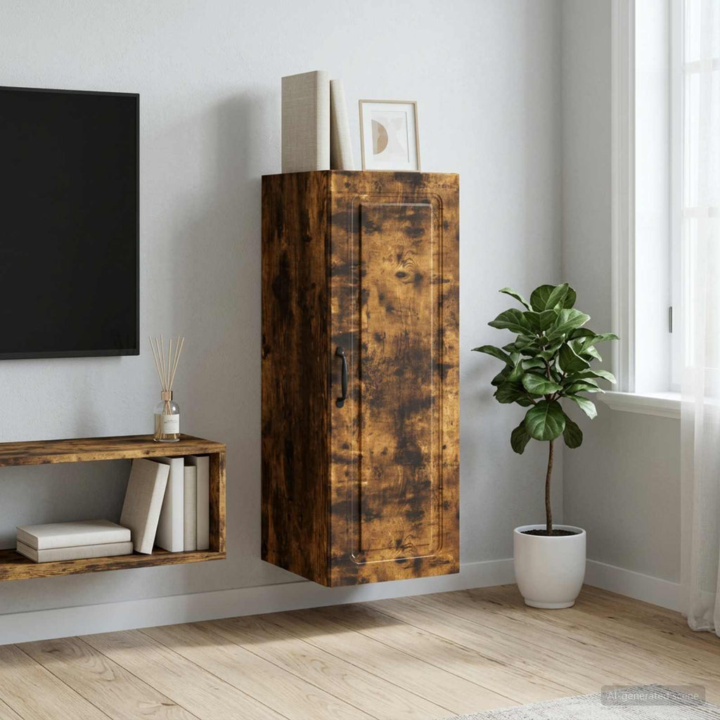 vidaXL Szafka ścienna 33 x 34,5 x 90 cm Drewno inżynieryjne