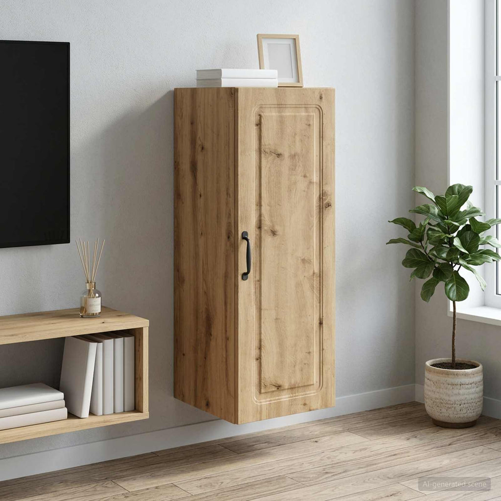 vidaXL Szafka ścienna 33 x 34,5 x 90 cm Drewno inżynieryjne